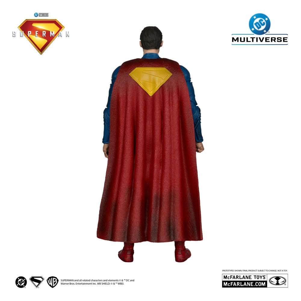 DC Comics: Superman 2025 Action Figure Battle Damaged Gold Label Exclusive