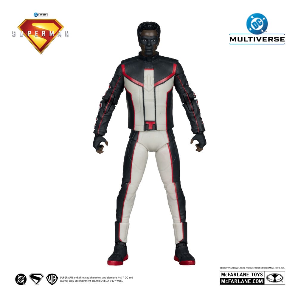 DC Comics: Superman 2025 Deluxe Theatrical Edition Action Figure Mr. Terrific Red Platinum Edition