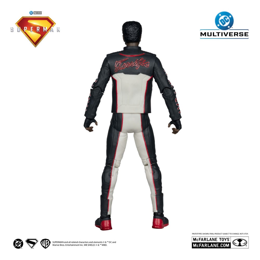 DC Comics: Superman 2025 Deluxe Theatrical Edition Action Figure Mr. Terrific Red Platinum Edition