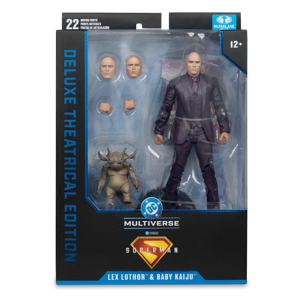 DC Comics Superman (2025) Deluxe Action Figure Lex Luthor with Baby Kaiju