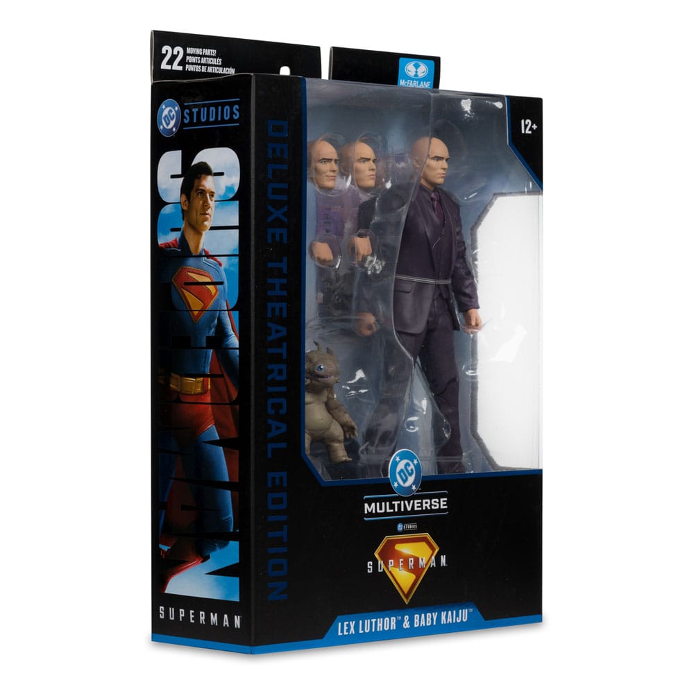 DC Comics Superman (2025) Deluxe Action Figure Lex Luthor with Baby Kaiju
