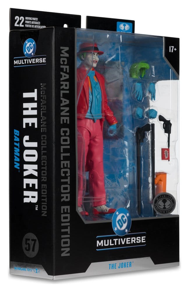 DC Multiverse Collector Edition Action Figure The Joker (Batman) (Collectors Edition #57) 18 cm - CHASE VARIANT