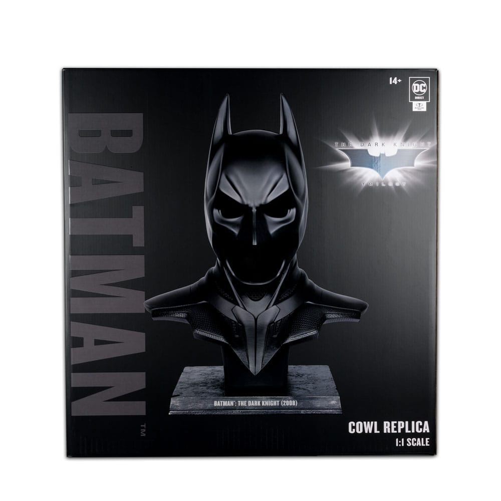 DC Comics: The Dark Knight Batman Bust 1:1 Replica Batman Cowl 54 cm