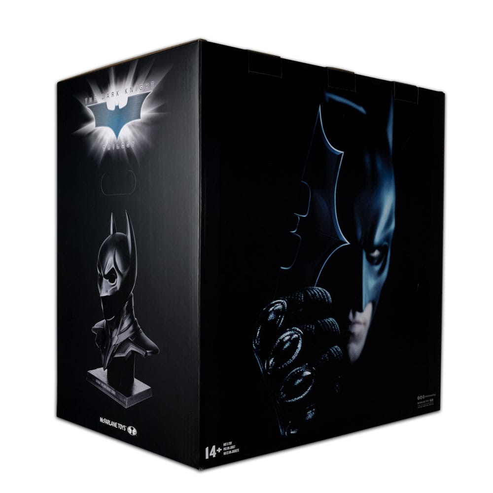 DC Comics: The Dark Knight Batman Bust 1:1 Replica Batman Cowl 54 cm