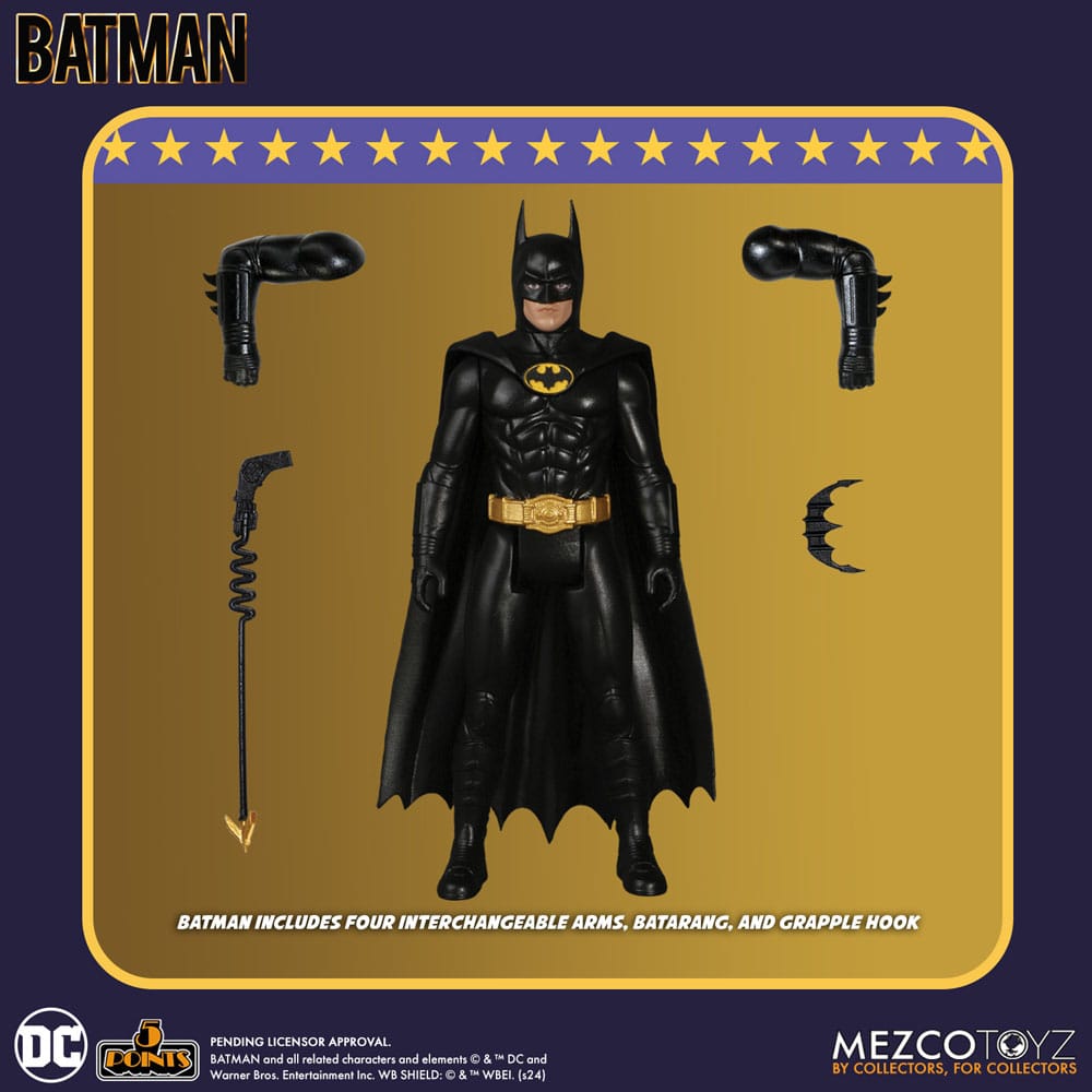 Batman (1989) 5 Points Action Figures 9 cm Assortment