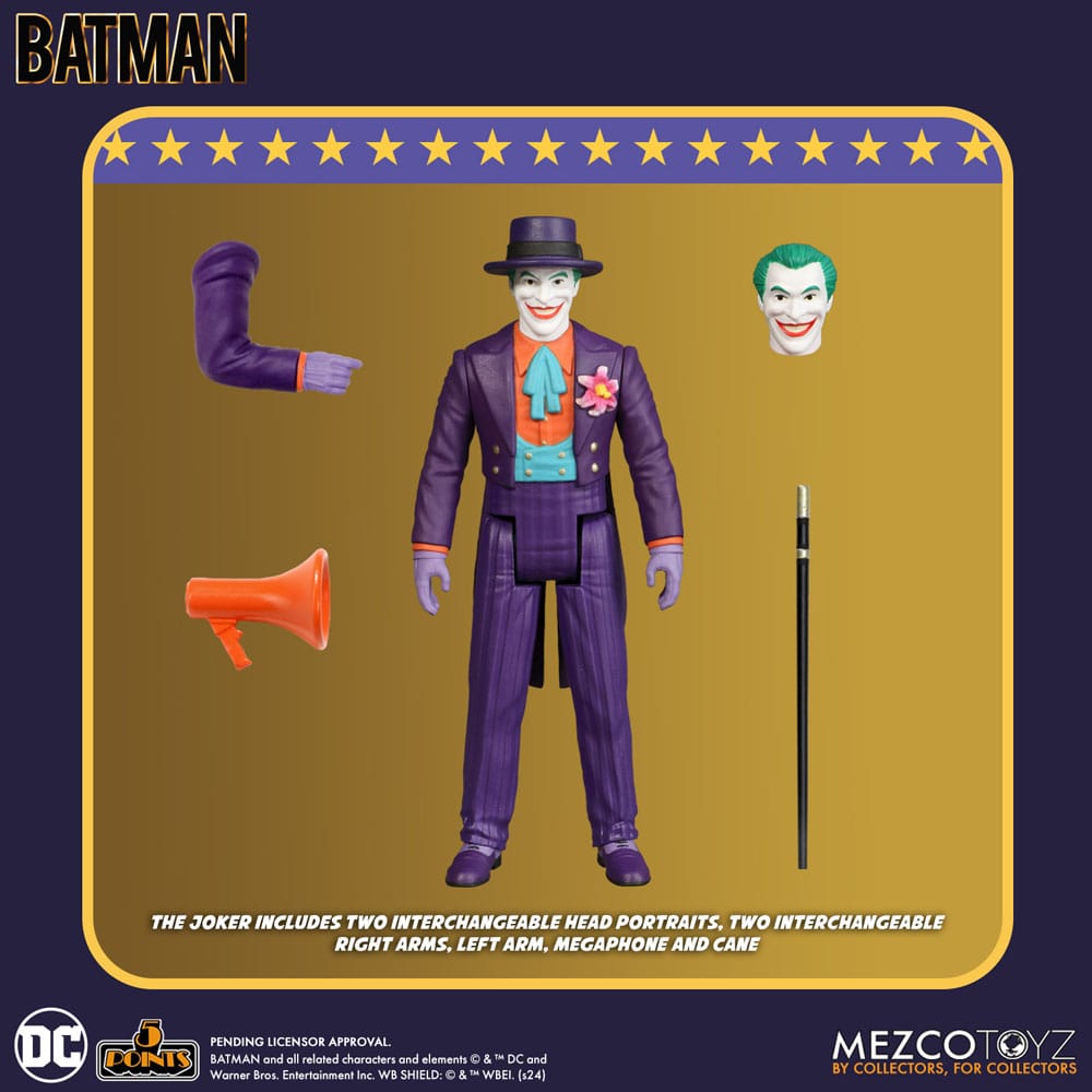 Batman (1989) 5 Points Action Figures 9 cm Assortment