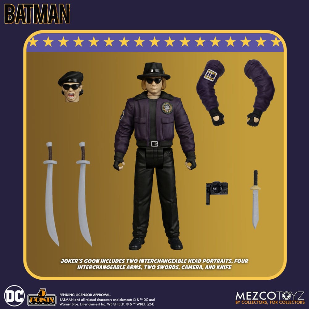 Batman (1989) 5 Points Action Figures 9 cm Assortment