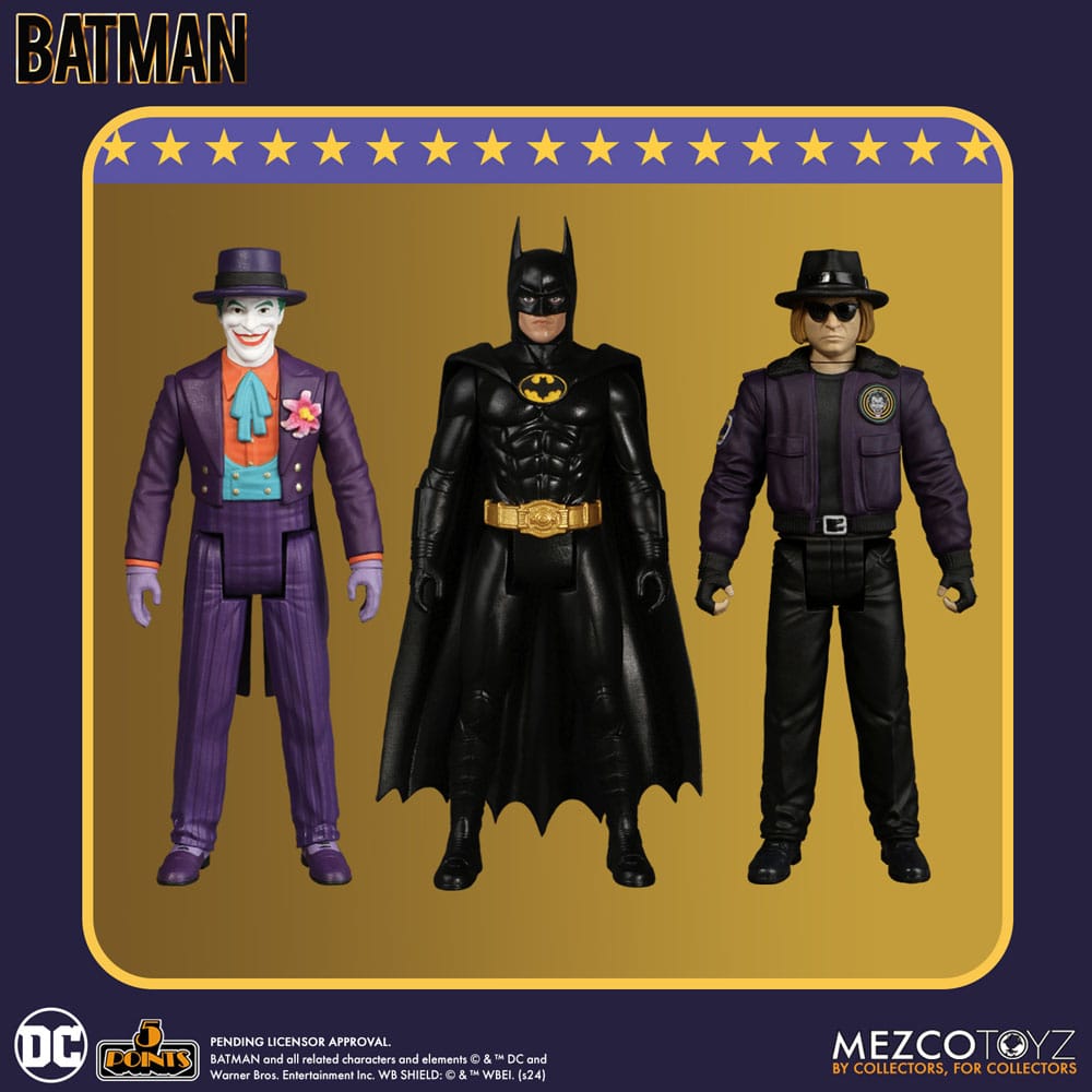 Batman (1989) 5 Points Action Figures 9 cm Assortment