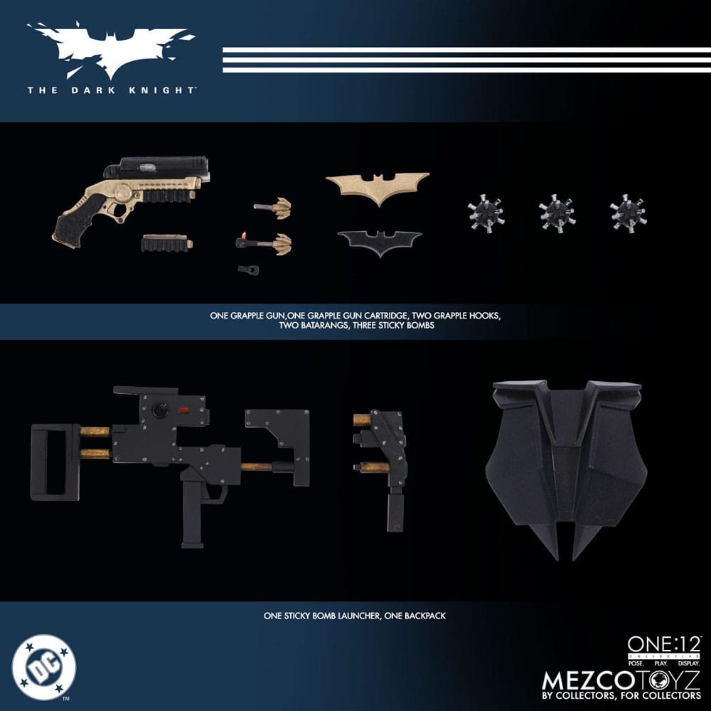 The Dark Knight Action Figure 1/12 Batman 17 cm