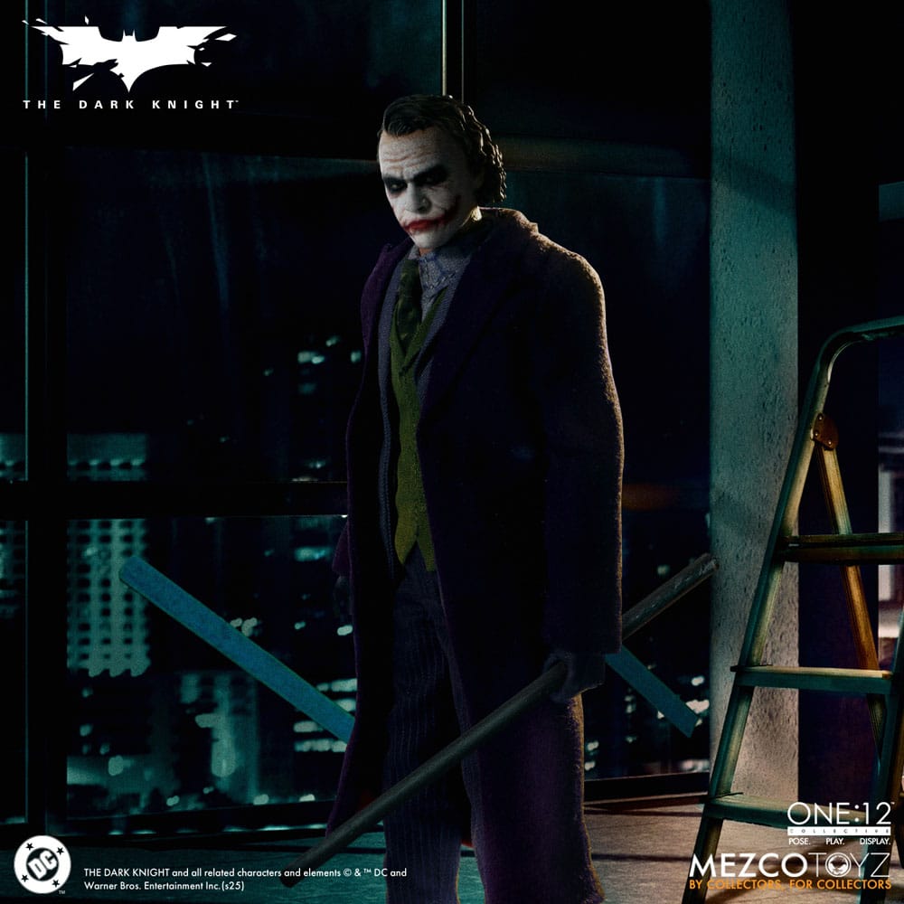 The Dark Knight Action Figure 1/12 Joker 17 cm
