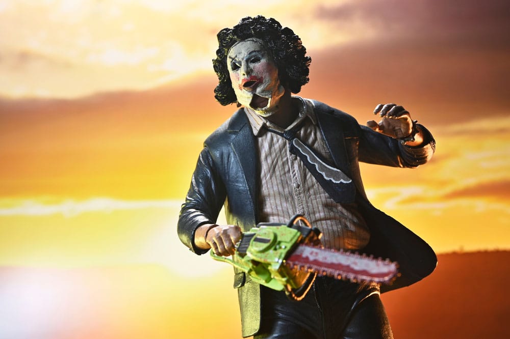 Texas Chainsaw Massacre Action Figure Ultimate Pretty Woman Leatherface 50th Anniversary 18 cm