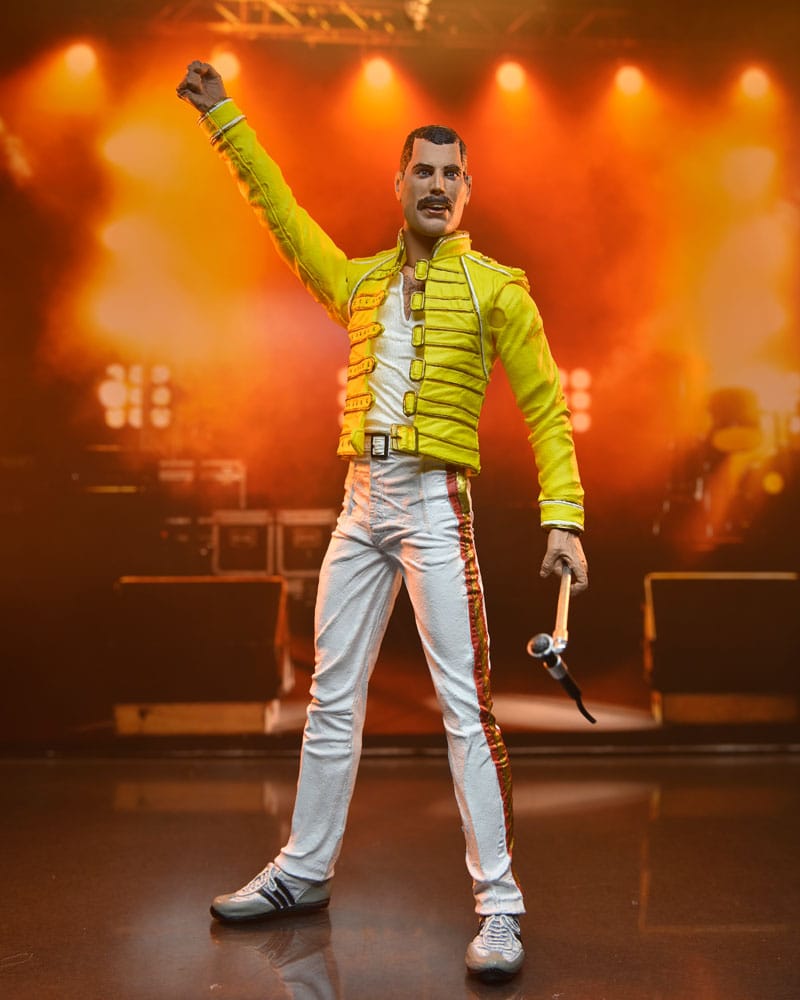 Freddie Mercury: Action Figure Freddie Mercury (Yellow Jacket) 18 cm