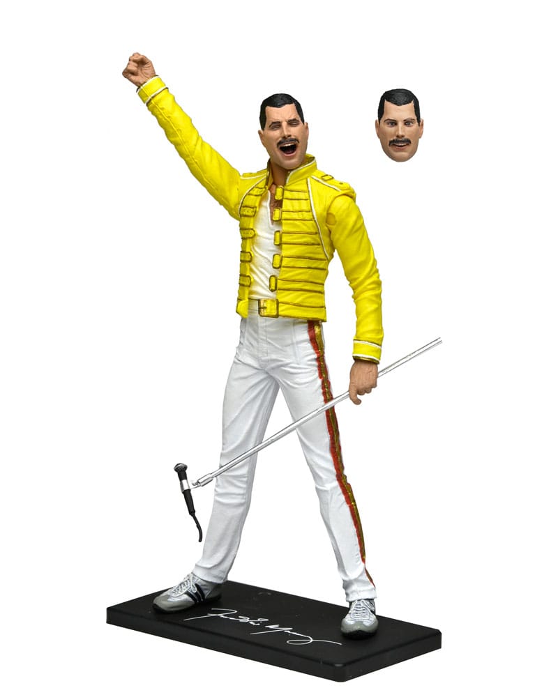 Freddie Mercury: Action Figure Freddie Mercury (Yellow Jacket) 18 cm