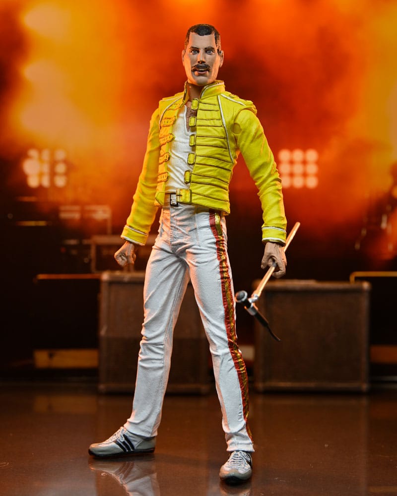 Freddie Mercury: Action Figure Freddie Mercury (Yellow Jacket) 18 cm