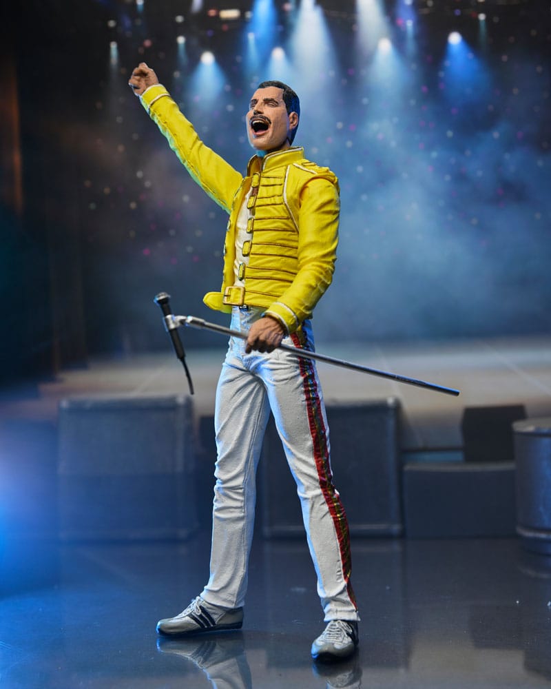 Freddie Mercury: Action Figure Freddie Mercury (Yellow Jacket) 18 cm