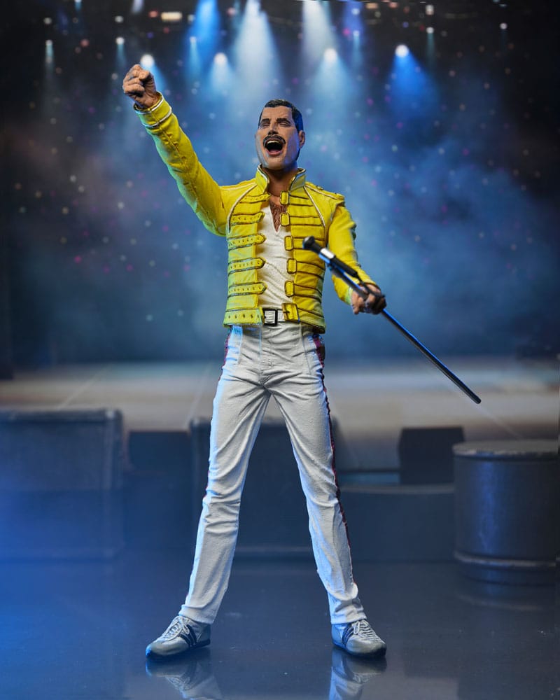 Freddie Mercury: Action Figure Freddie Mercury (Yellow Jacket) 18 cm