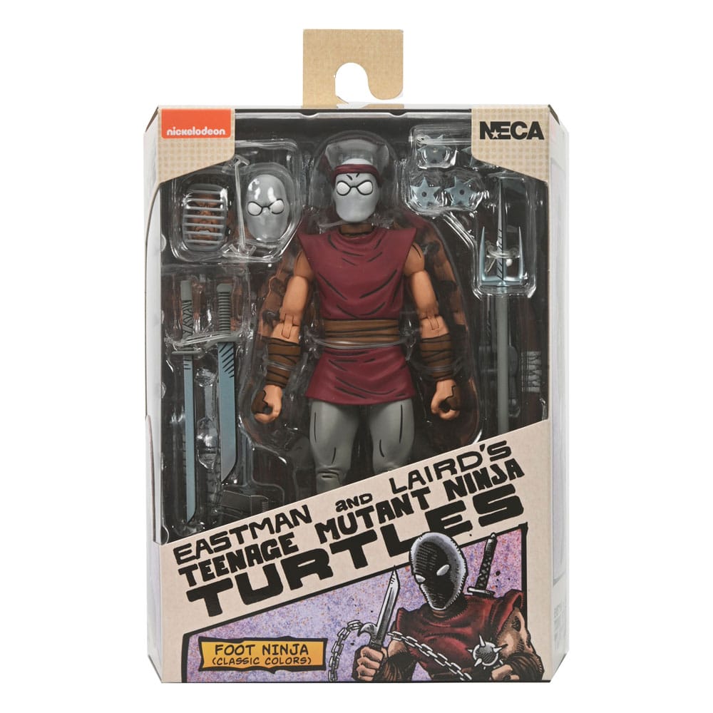 Ninja Turtles: Teenage Mutant (Mirage Comics) Action Figure Foot Ninja Classic Colors 18 cm