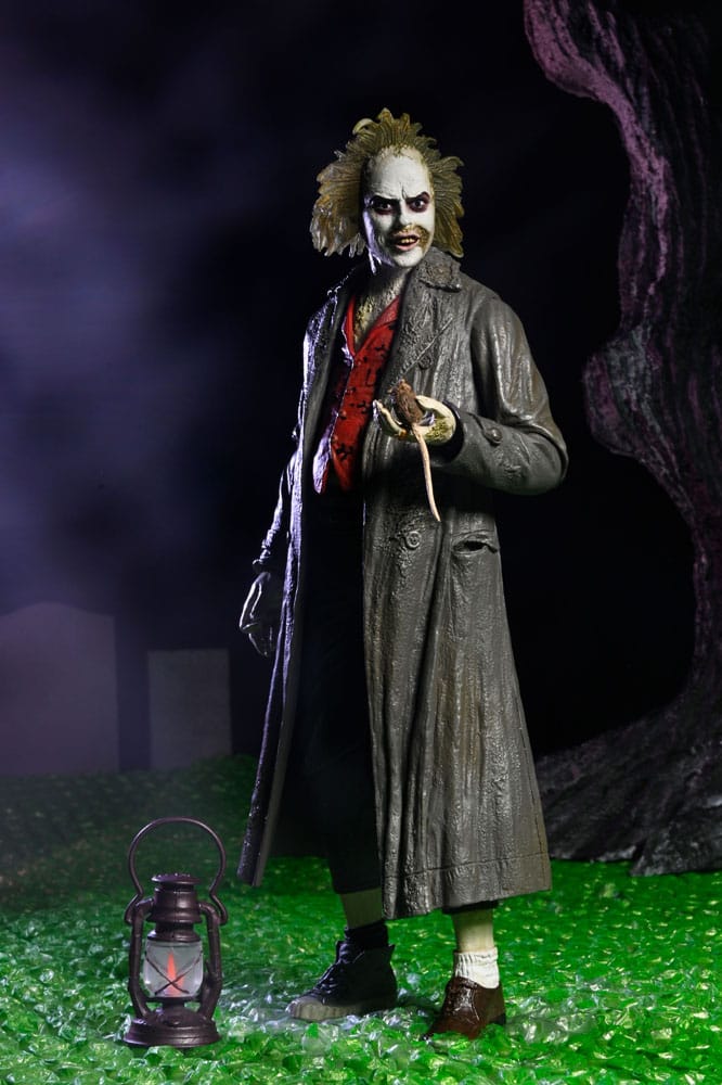Beetlejuice: 1988 Ultimate Action Figure Beetlejuice: Tour Guide The Bio-Exorcist 18 cm