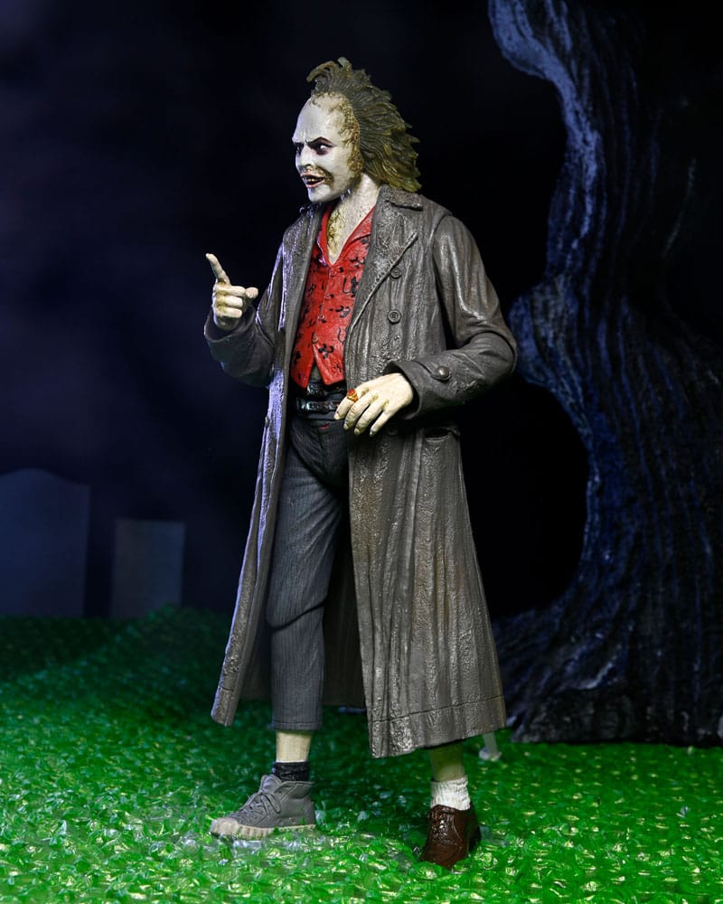 Beetlejuice: 1988 Ultimate Action Figure Beetlejuice: Tour Guide The Bio-Exorcist 18 cm
