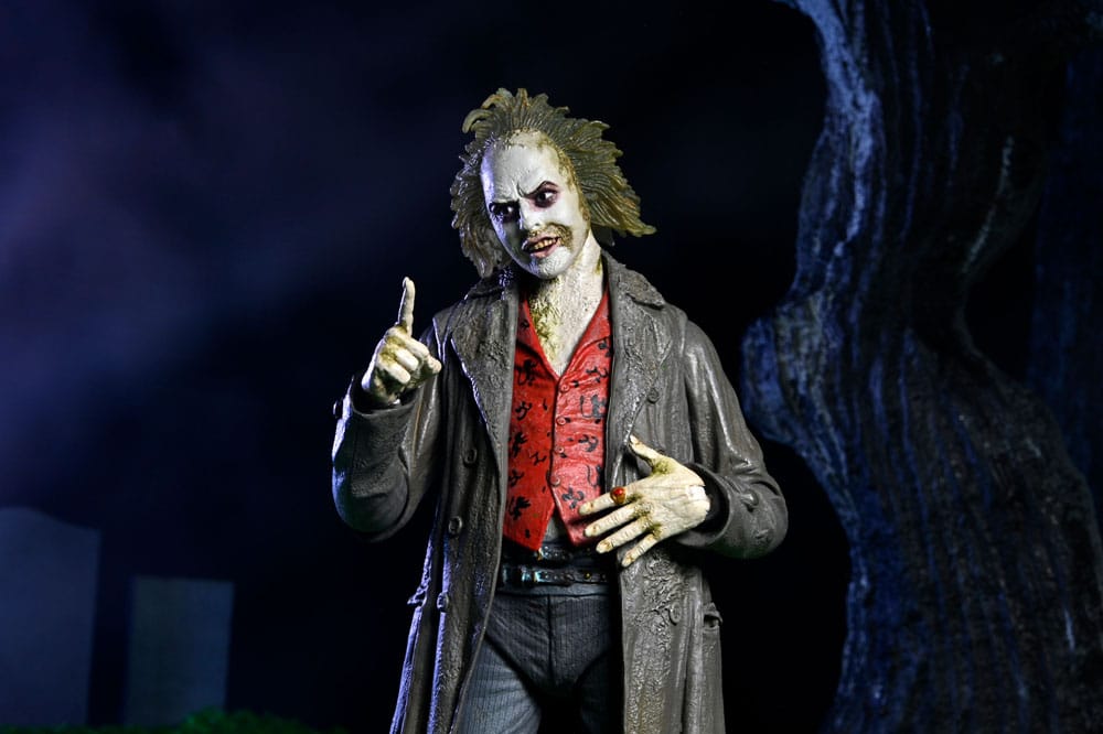 Beetlejuice: 1988 Ultimate Action Figure Beetlejuice: Tour Guide The Bio-Exorcist 18 cm