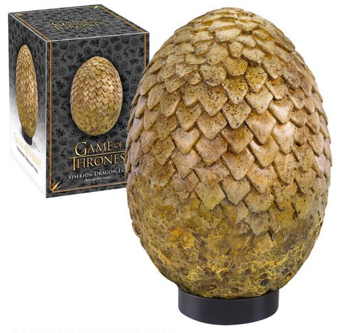 Game of Thrones: Dragon Egg Targaryen Prop Replica Viserion 20 cm