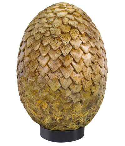 Game of Thrones: Dragon Egg Targaryen Prop Replica Viserion 20 cm