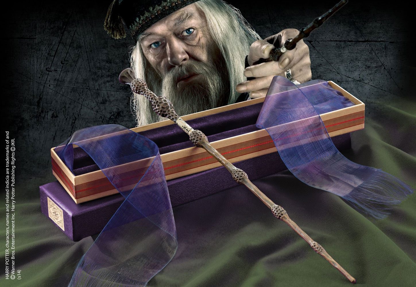 Harry Potter: Wand Albus Dumbledore 38 cm Bacchetta Silente