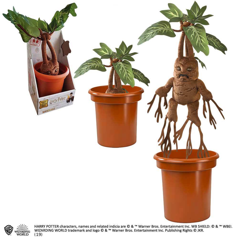 Harry Potter: Interactive Plush Figure Mandrake 30 cm