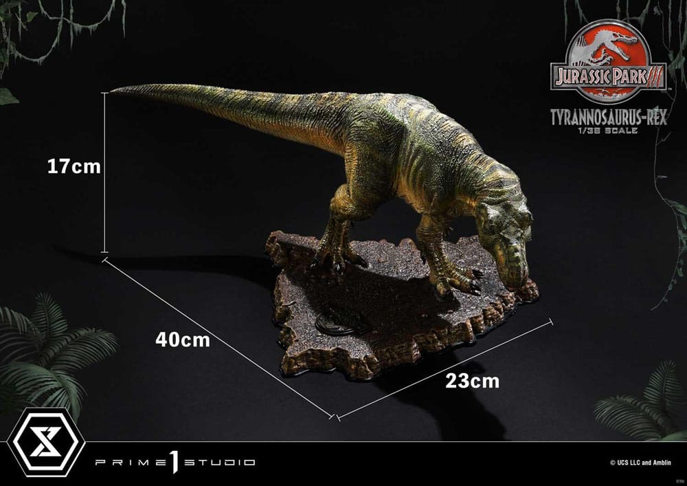 Jurassic Park III Prime Collectibles Statue 1:38 T-Rex 40 cm