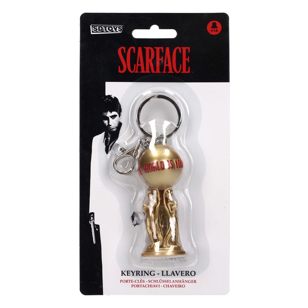 Scarface Keychain The World is Yours